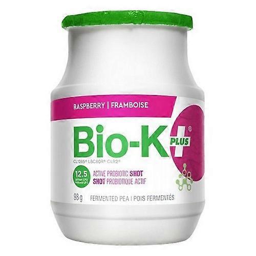 Bio-K Organic Active Probiotic Shot Fermented Pea Raspberry, 98 Grams (Case Of 6)