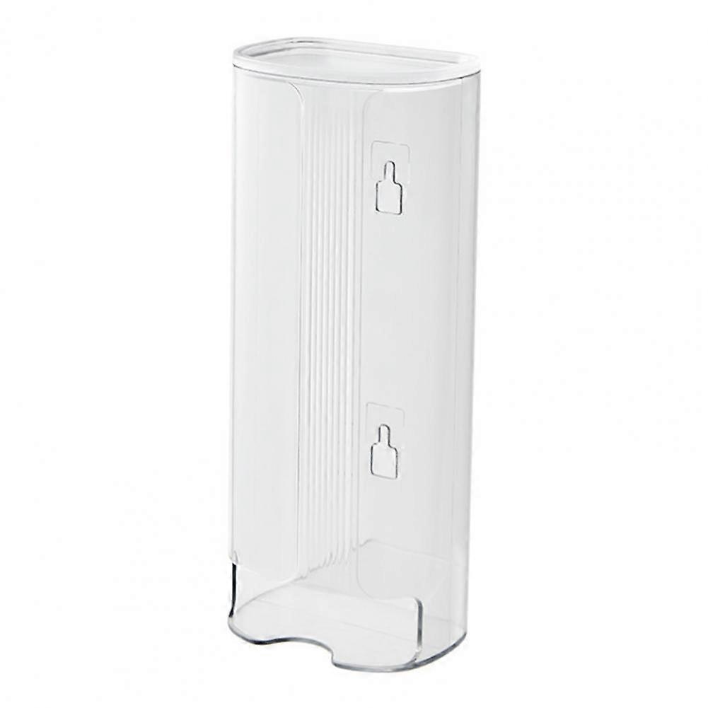 Wall Mount Storage Box Clear Visible Hollow Bottom Dustproof Socks Briefs Panties Underwear Organizer Holder Container