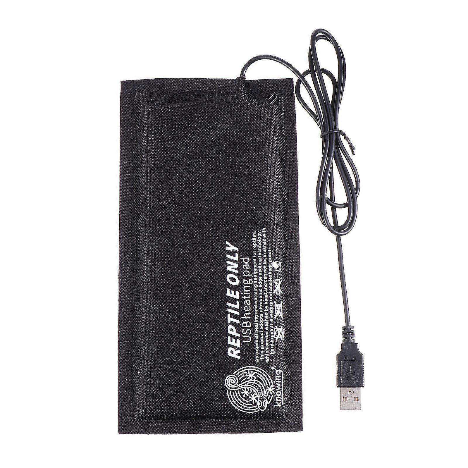USB Reptile Heating Pad Reptile Under Tank Heater for Snake Lizard Turtle