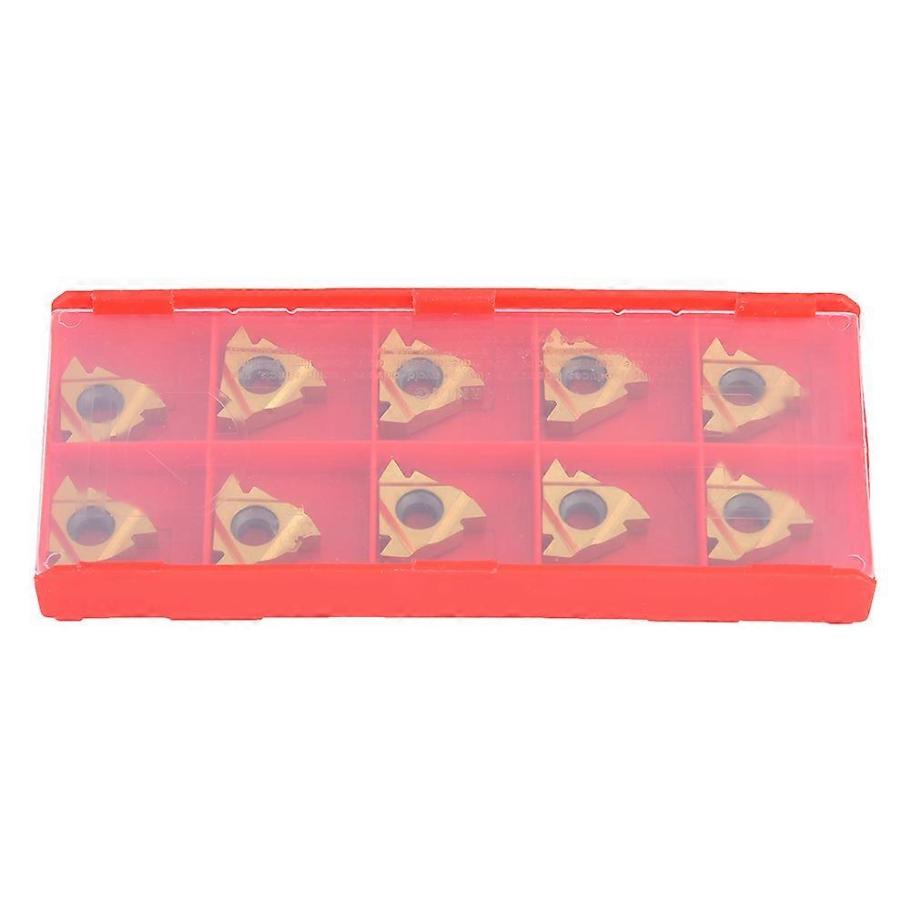 10Pcs 16ER AG60 Carbide Insert Blade CNC External Thread Turning Tool