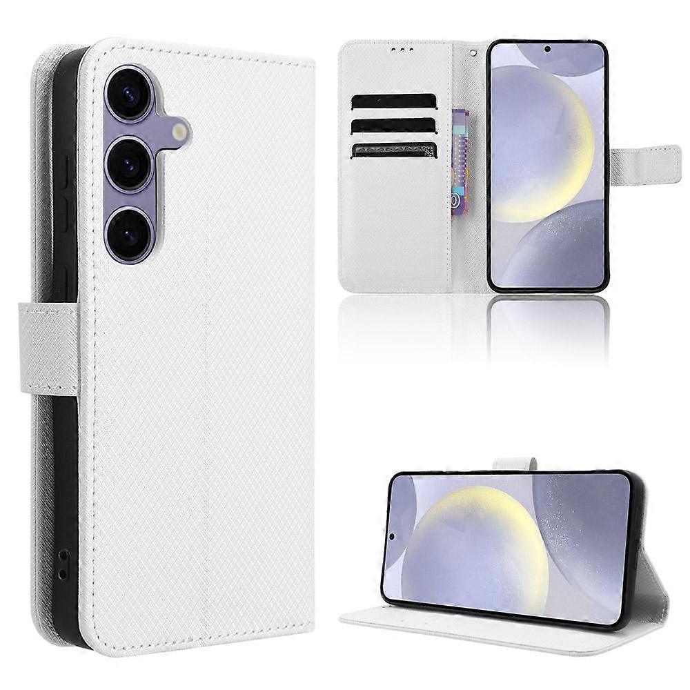 Handyhülle aus Leder mit Diamanttextur