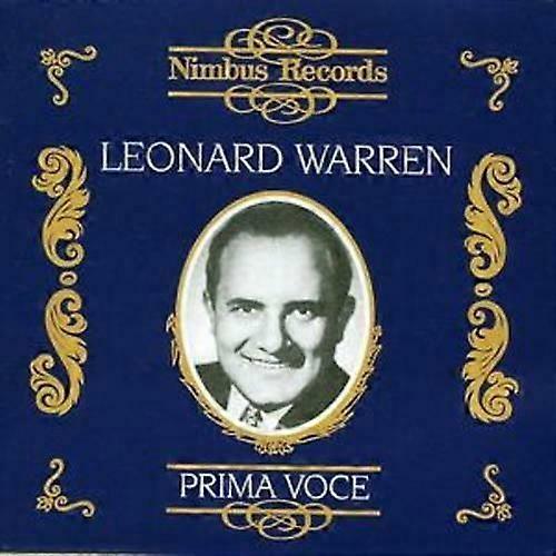 Leonard Warren Leonard Warren CD 2 discs (2007) NEW