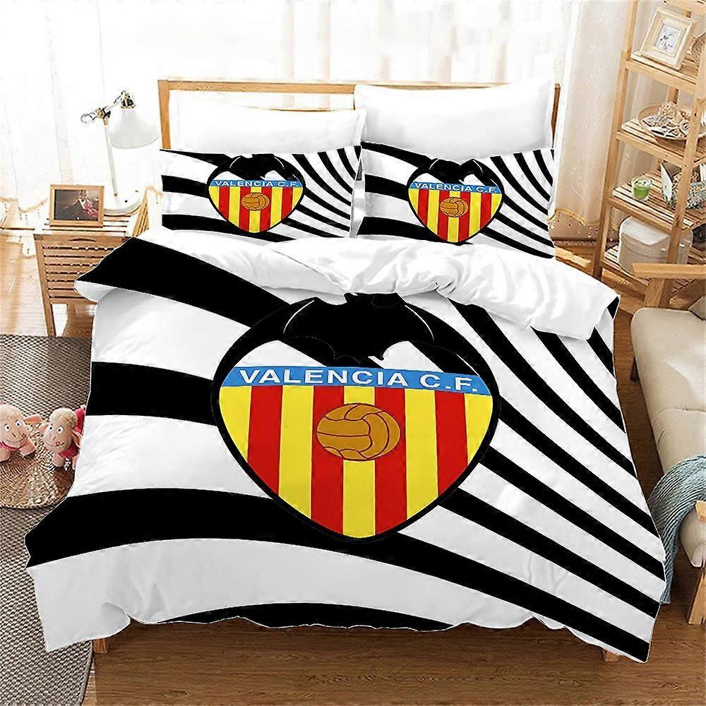 x904 LakanV-Va-Len-ciaS Bäddset Täcke Sängkläder Set, Twin Size Sängkläder Påslakanset Juldekorationer, Linne Täcken 3-delat sängkläder 