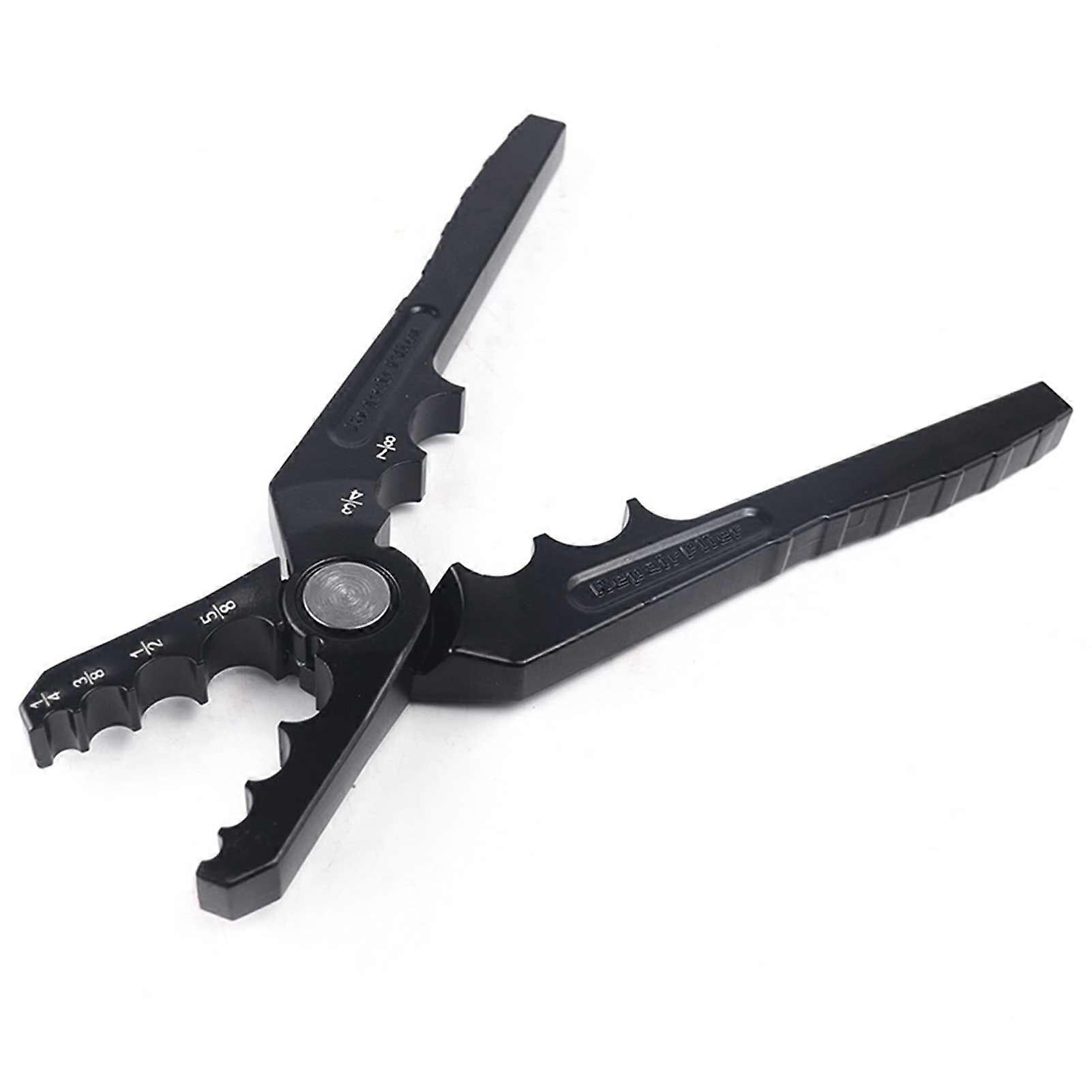 Manual Tube Rounders with 6 Hole Pipe Rounding Plier Compound Rounders/Flat Folded Tube Repair Tool