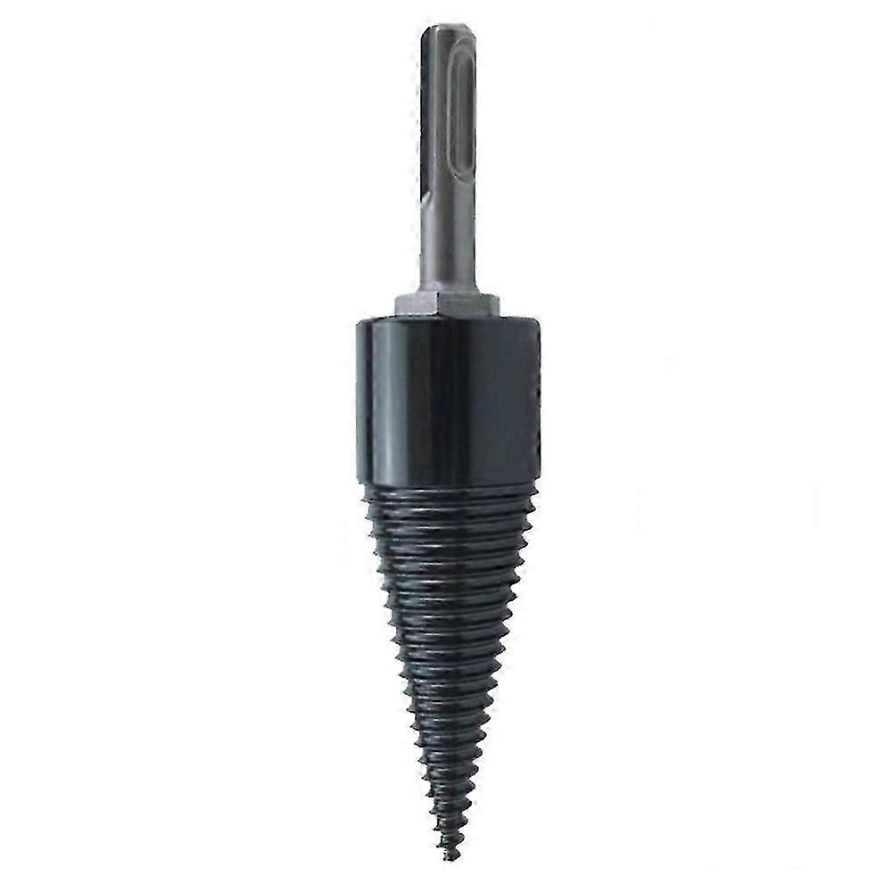 1pc Log Splitter Splitter Duty Log Splitter Splitting Cone Bit Round Shank