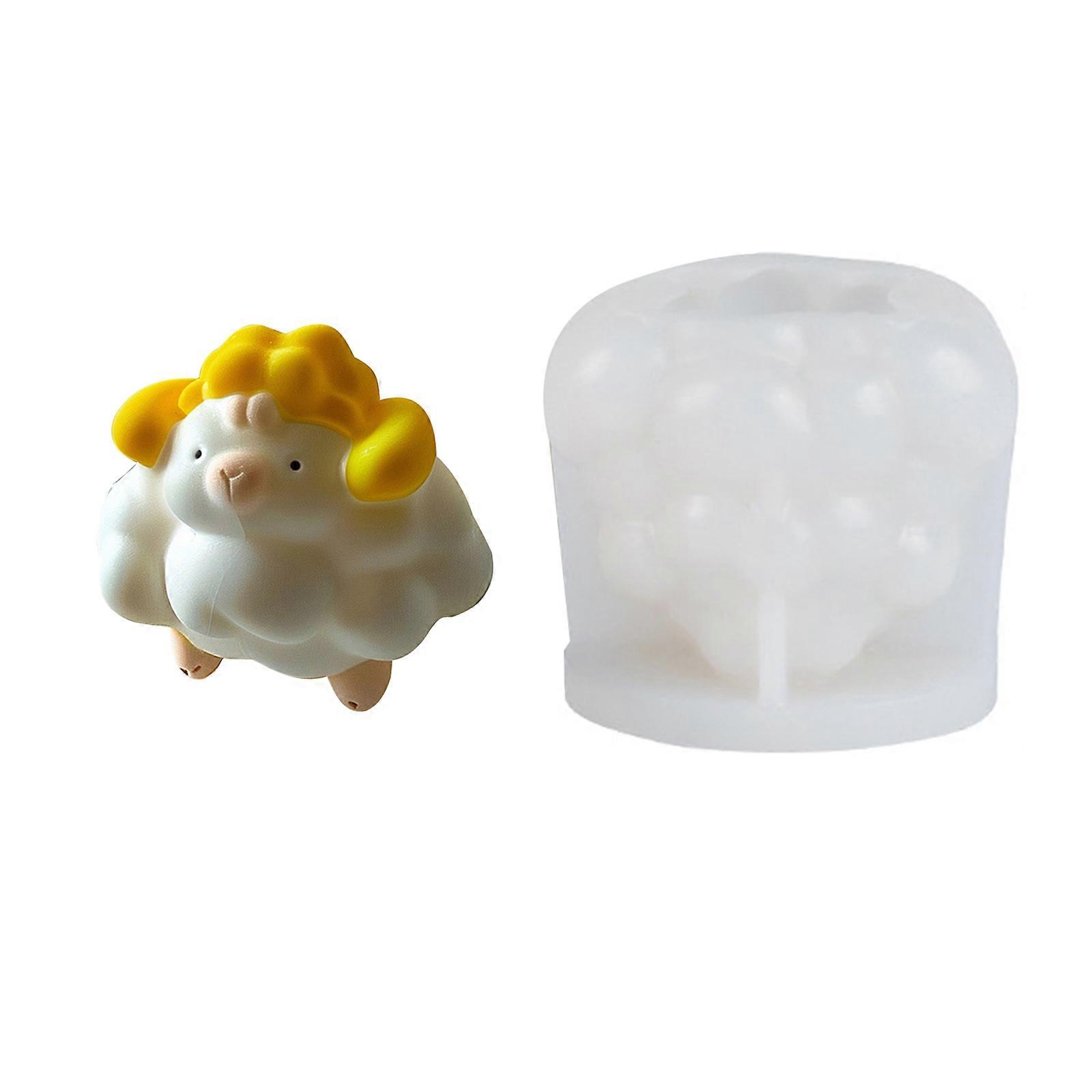 Cute Sheep Mold for Chocolate Candy Innovative Sheep Shaped Cake Baking Molds Practical Molds for Baking Enthusiasts