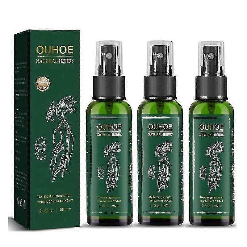 3pcs Ouhoe Ginseng Hair Tonic 100ml-- Product Code 30804