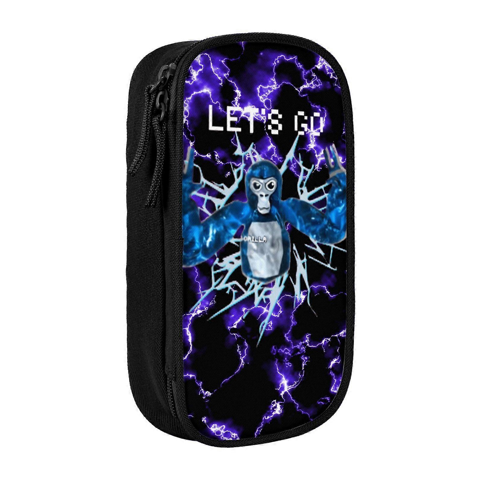 a716 Gorilla Tag سعة كبيرة حقيبة قلم رصاص سعة كبيرة مقاومة للماء ودائم حقيبة قلم رصاص مقلمة سحاب منظم BoxxBD1923