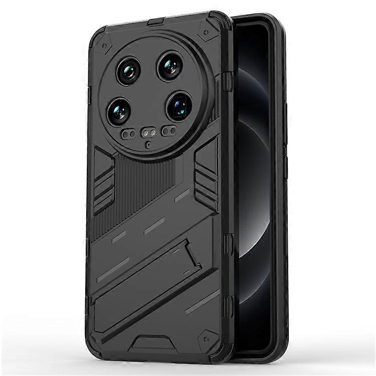 Compatible For Xiaomi 14 Ultra Case PC+TPU Dual-Layer Protective Phone Cover Built-in Kickstand