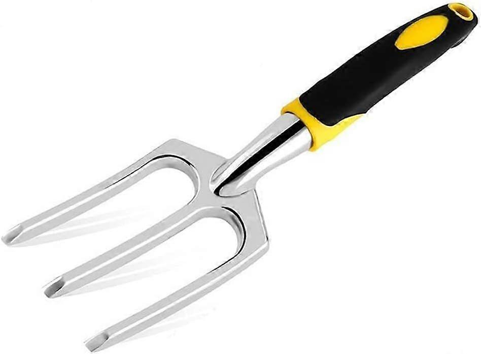 Garden Hand Cultivator Claw Rake, Heavy Duty Hand Rake, Weeder Fork Tool Gardening Tools for Planting, Spreading Mulch, Weeding, Loosening