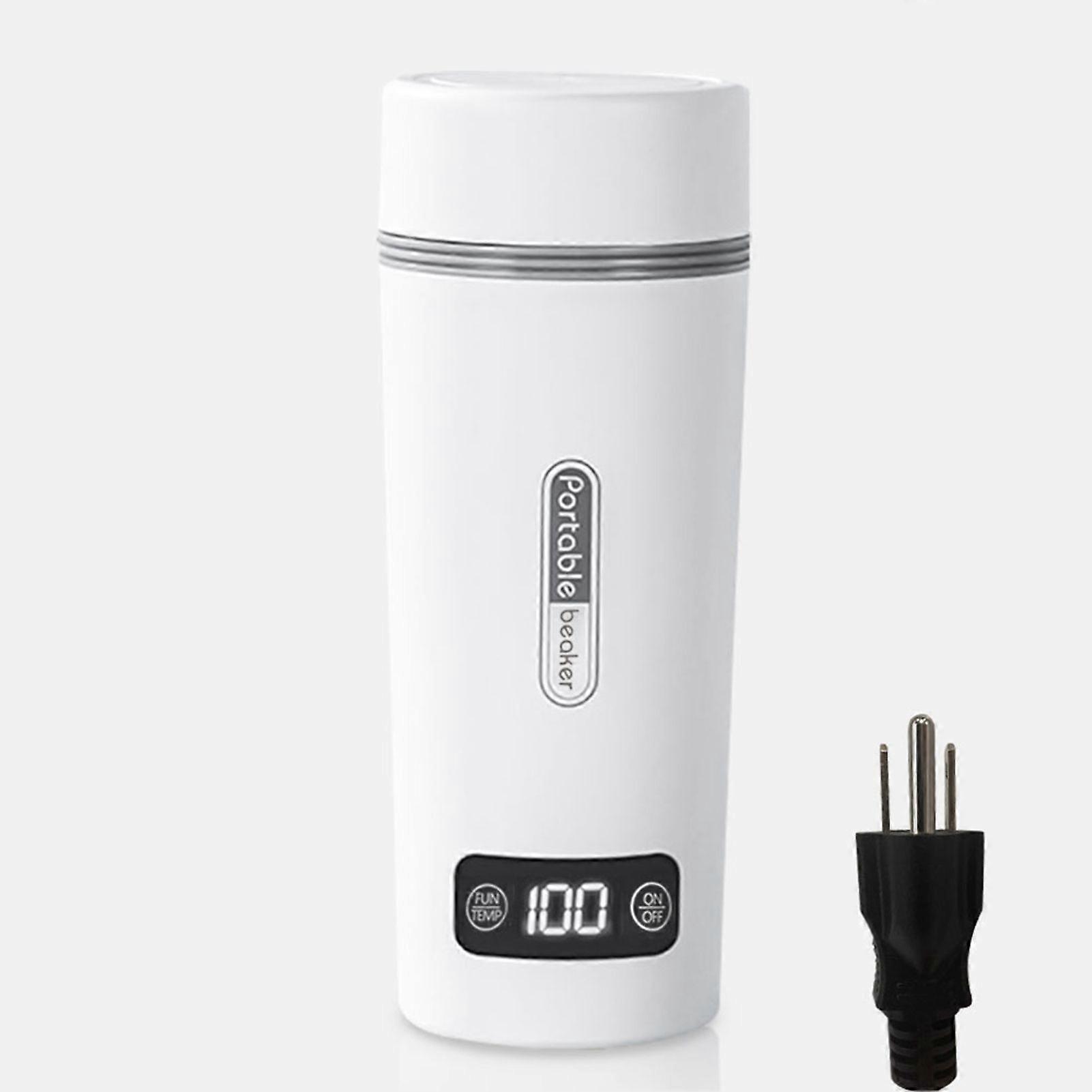 Portable Electric Kettle for Boiling Water 350ml Stainless Steel Anti-Spill Leak Proof Personal Hot Water Boiler with 4 Variable Presets Keep Warm Fun