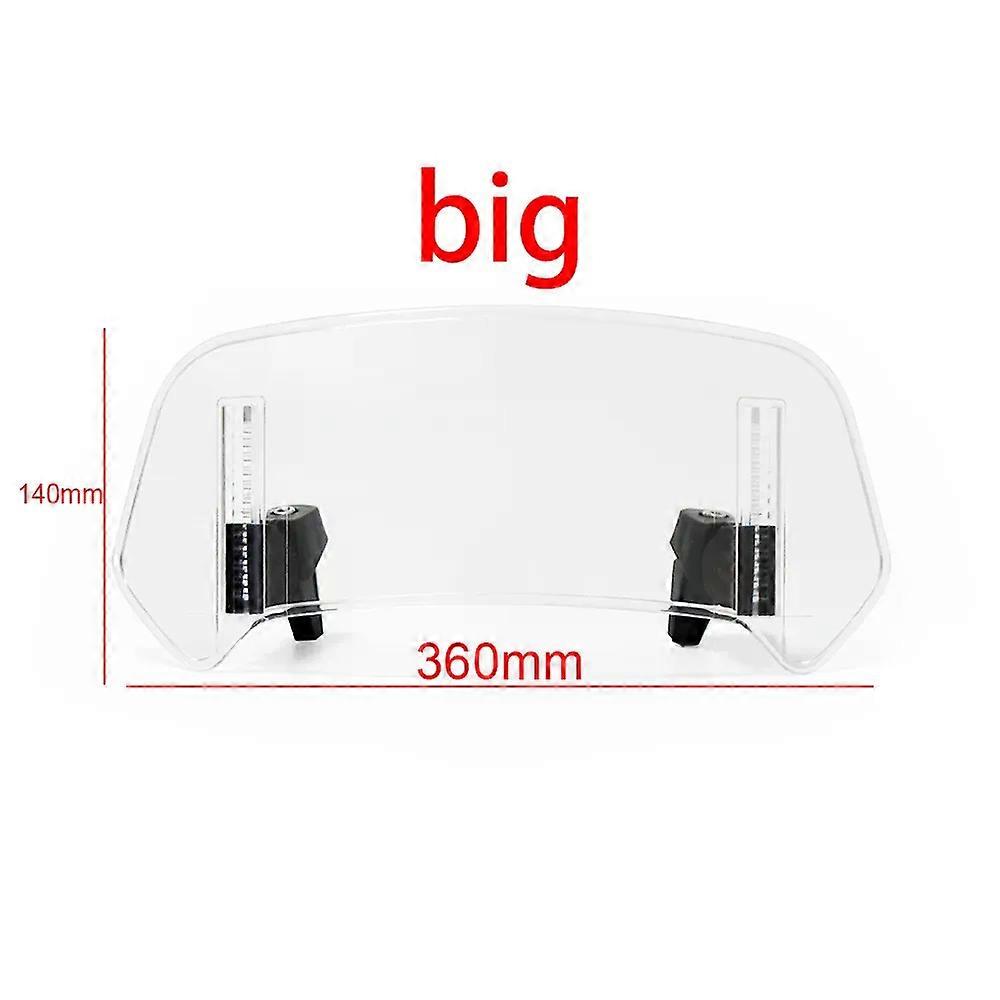 Motorcycle Windshield Extension Adjustable Spoiler Deflector Fit compatible for GoldWing 1800 GL1800 F6C Goldwing GL1800 GoldWing F6B MAXP