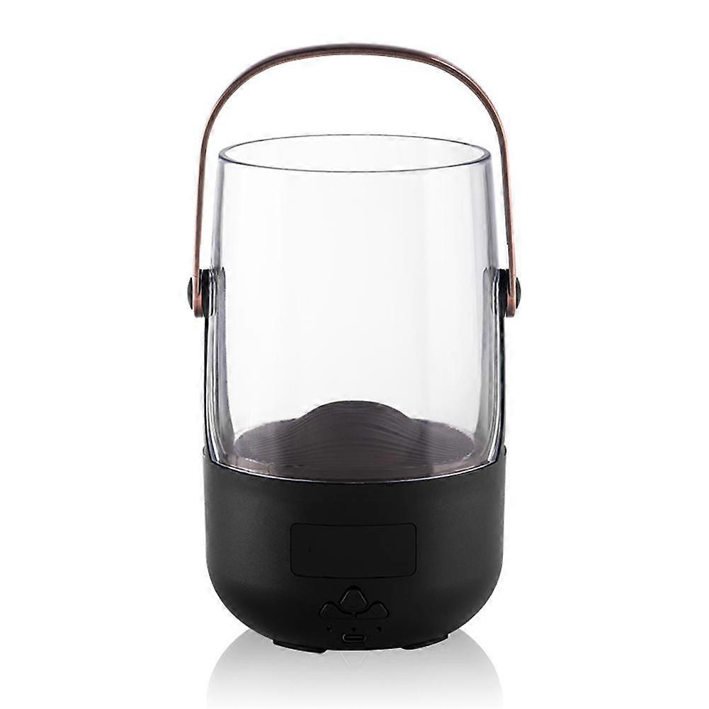 Flame Aroma Diffuser 200ml Cold & Warm Dual Color Flame Aromatherapy Humidifier