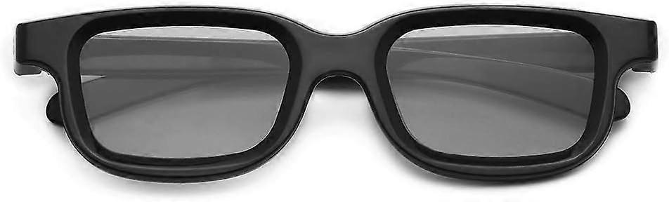 Cinema 3D Accessories, Passive Non-Flashing 3D Glasses for Home Entertainment - RealD Format Compatible with Low Color Deviation on Edges