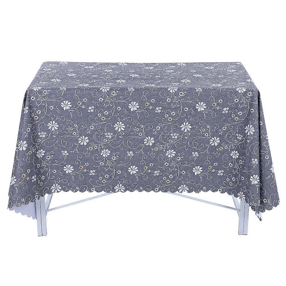 PVC Table Cloth For Dining Table Waterproof Wipeable Kitchen Table Protector Party Decor Rectangular