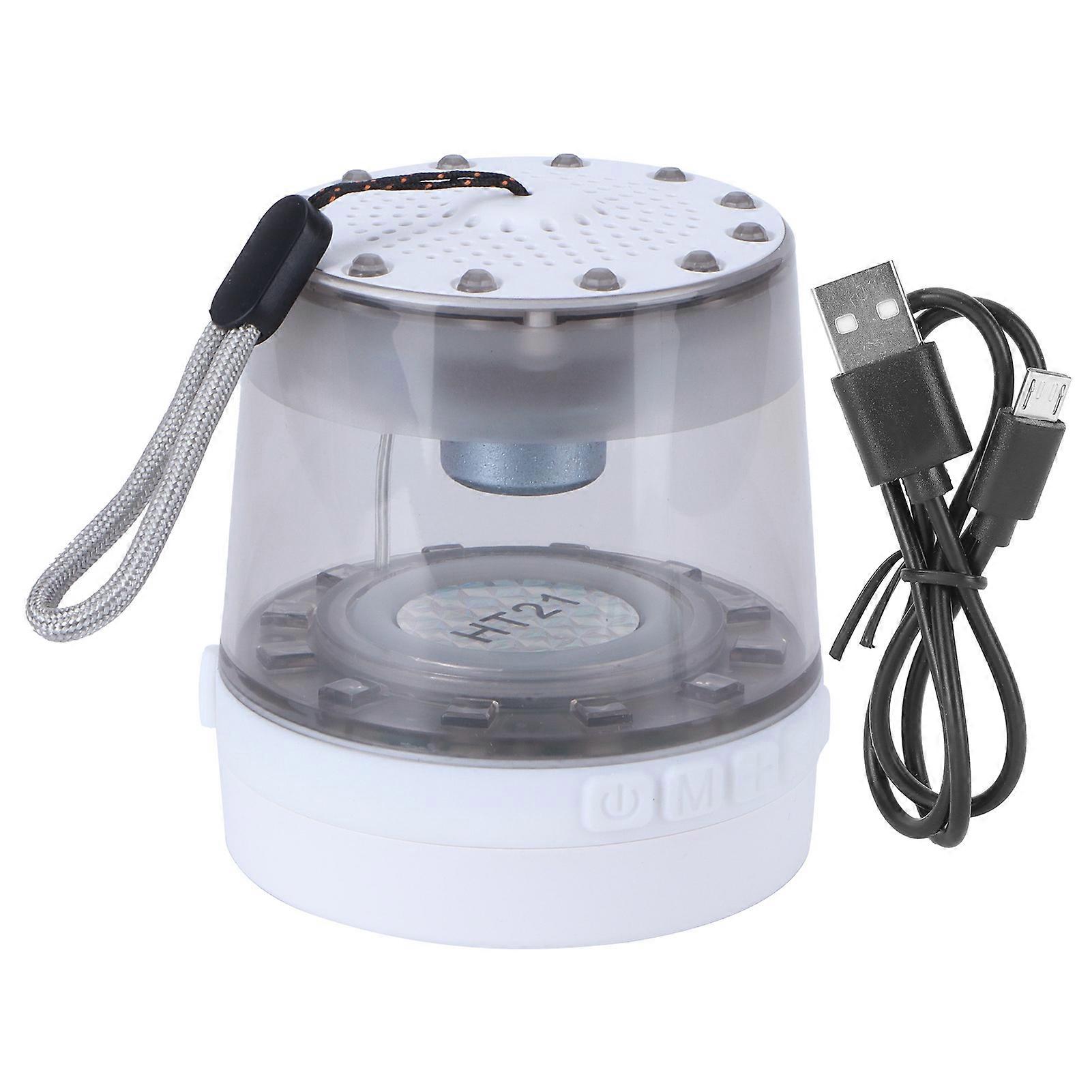 2000mAh Bluetooth Speaker with Emergency LED Light for Home, Travel, and Outdoor Use, Portable Waterproof Design