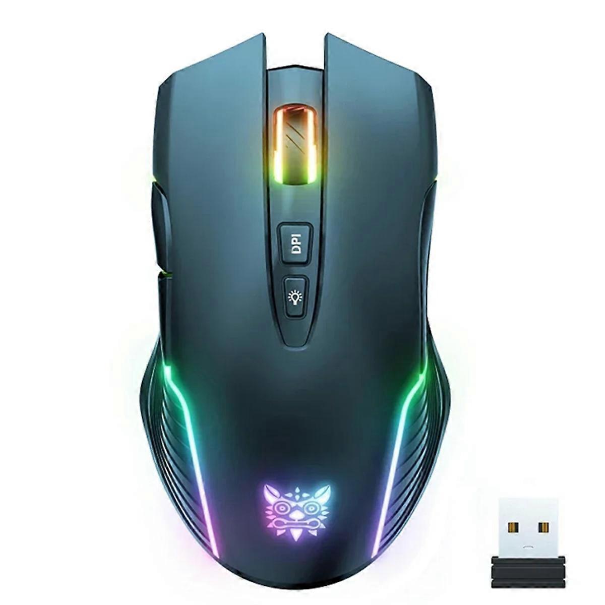 RGB Marquee Rechargeable Desktop Computer Notebook Mouse Rechargeable Mouse CW905 Wireless Gaming Mouse