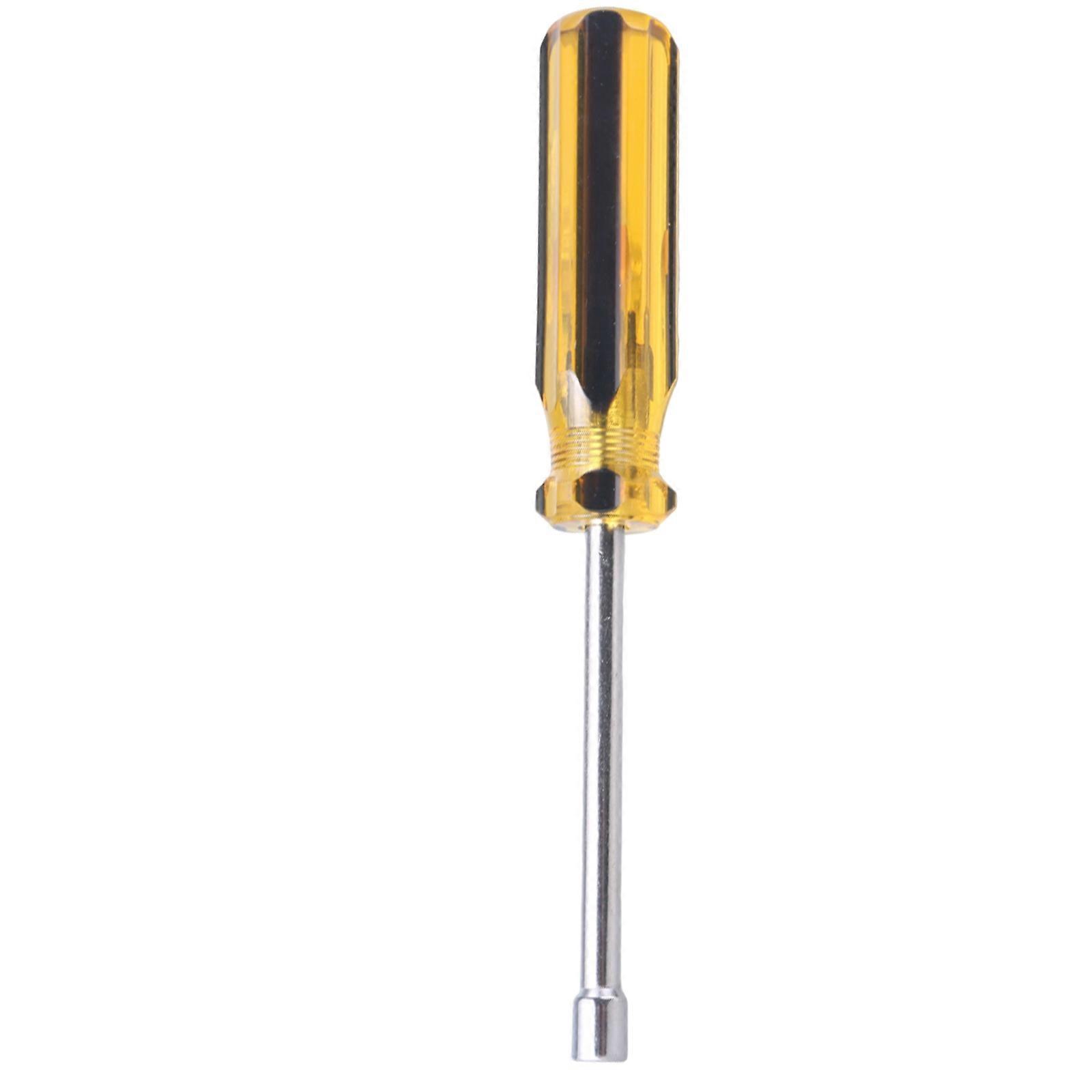 Hex Socket Screwdriver Strong Magnetic Nut Drive Socket Extension Screwdriver Head Manual Socket Wrenches Tool  5mm