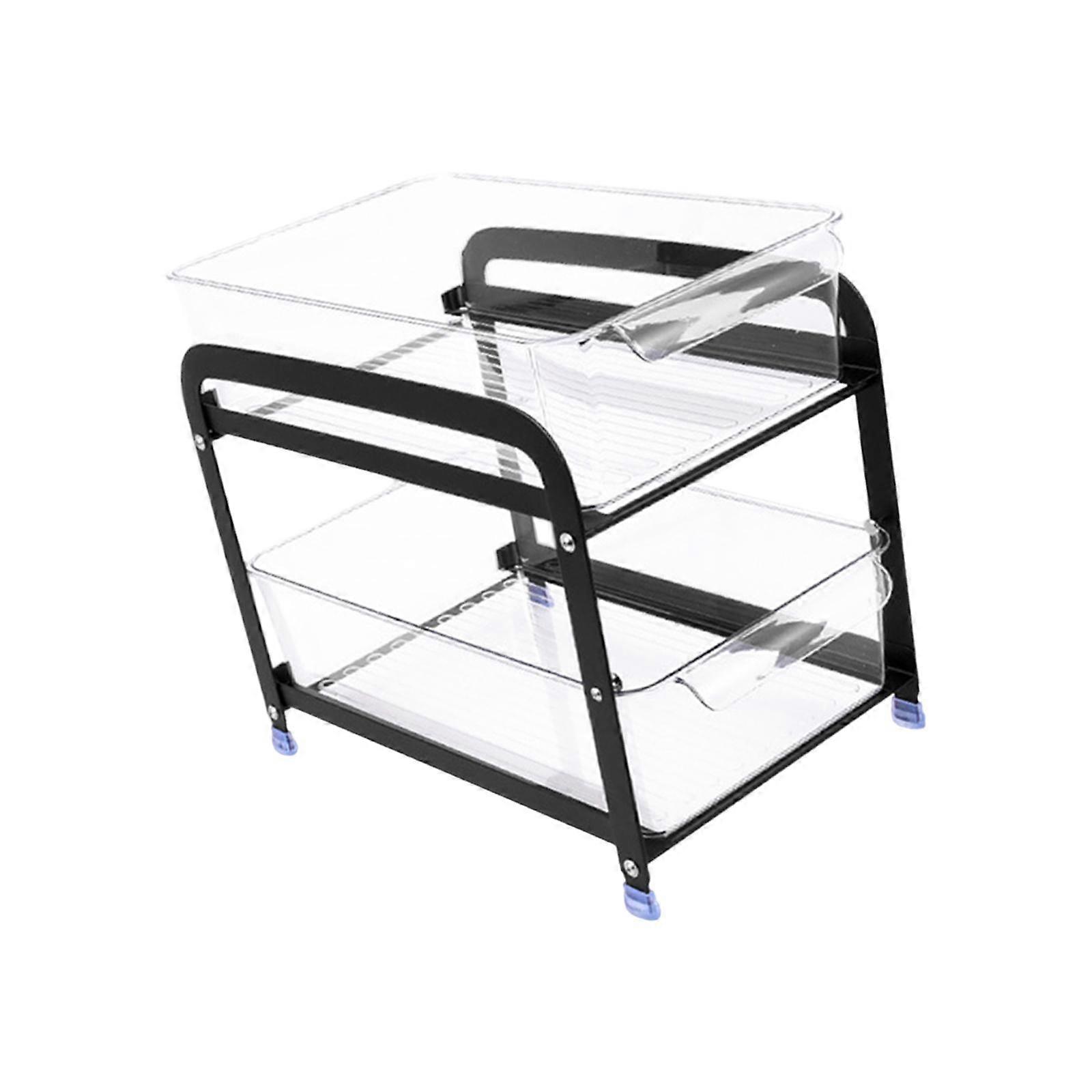 under Sink Organizer Tiered Serving Platter Decorative Multiuse Desktop