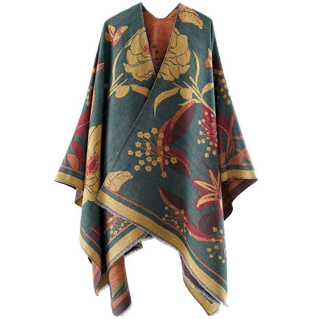 Oversized Warm Shawl Wrap Open Front for Women Open Front Warm and Soft