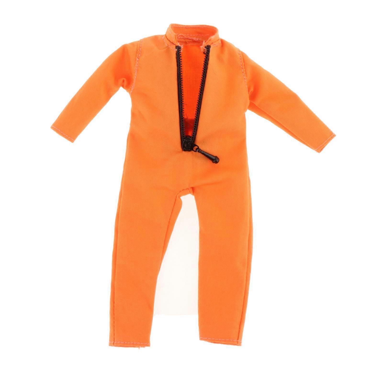 1/12 Scale Action Figure Jumpsuit Action Figure for 6'' Figures Body Accs