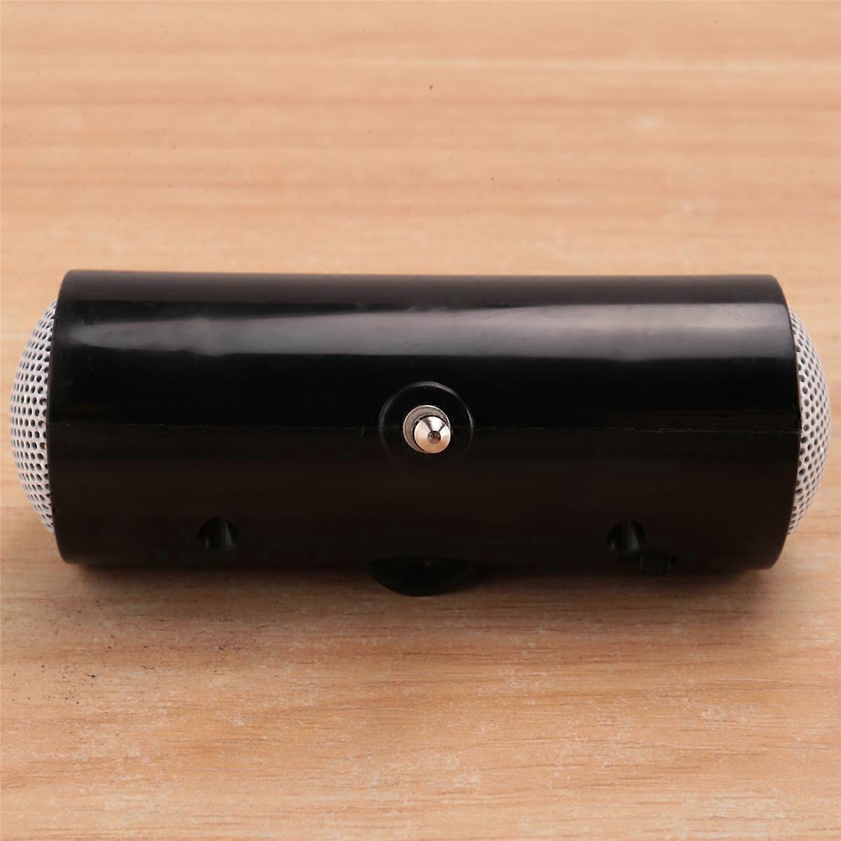 3.5mm Stereo Mini Speaker Amplifier for Mobile Phone Tablet PC-Black