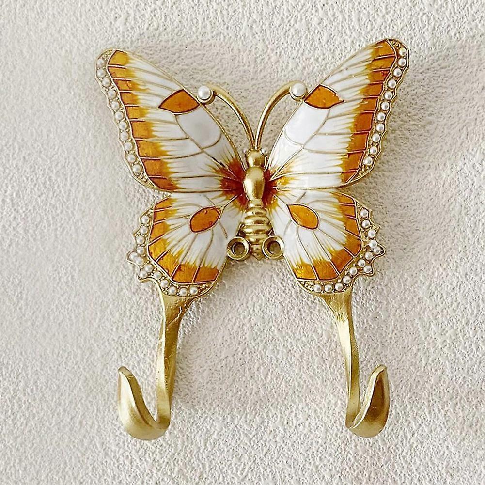 1 Pack Decorative Wall Hook, Vintage Butterfly Shaped Wall Hook
