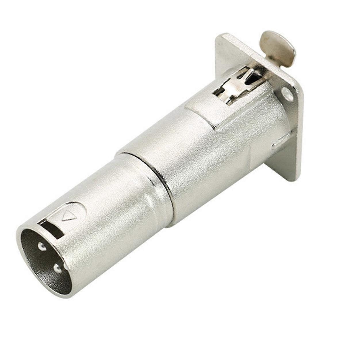 Three-Core D-Type Metal Socket for Audio Connection Converter XLR Mounting Base