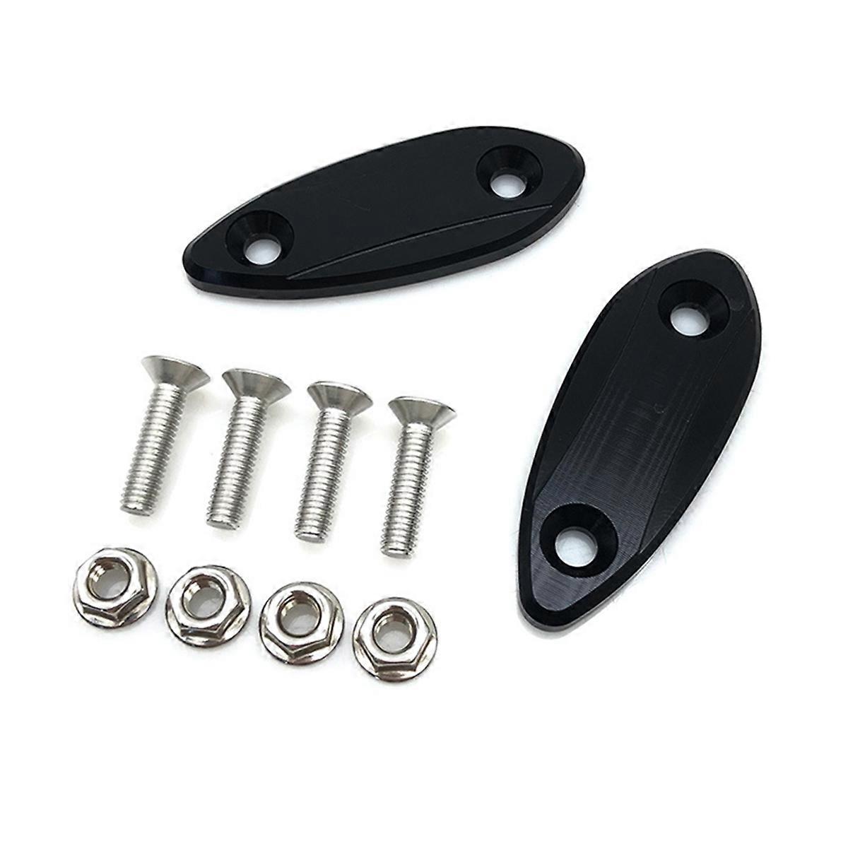 Motorcycle Block OFF Plate Rear View Mirror Hole Cover
