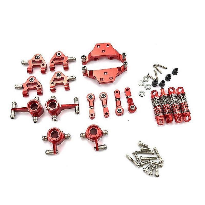 Metal Full Set for 1/28 K969 K989 Rc Car,Red
