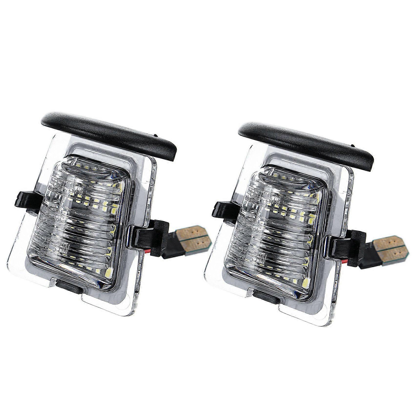 Luce LED targa auto 2 pezzi per JK JL 2007-2021