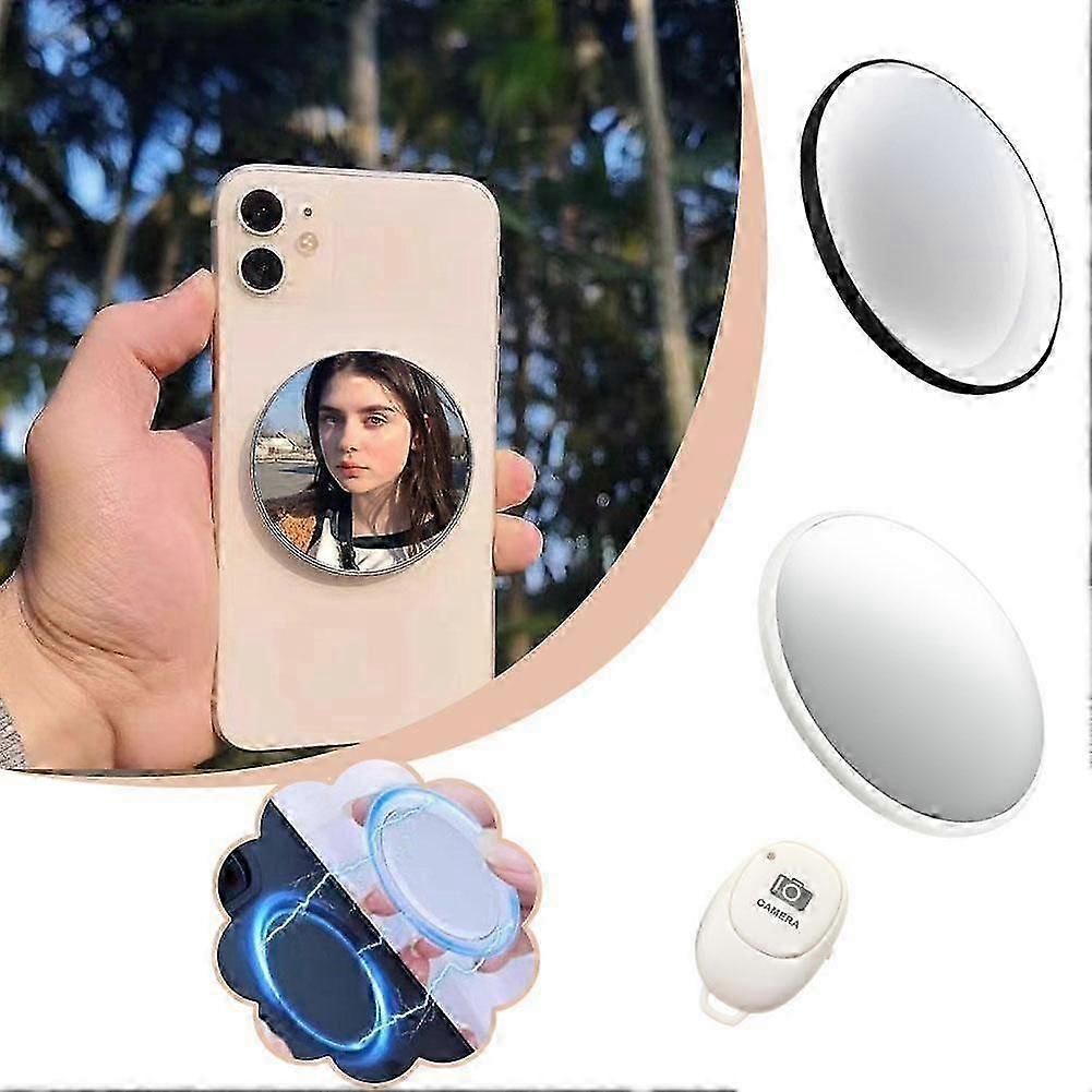 Magnetic Selfie Mirror for Back Camera Slim Cell Phone Convex Mirror for Magsafe