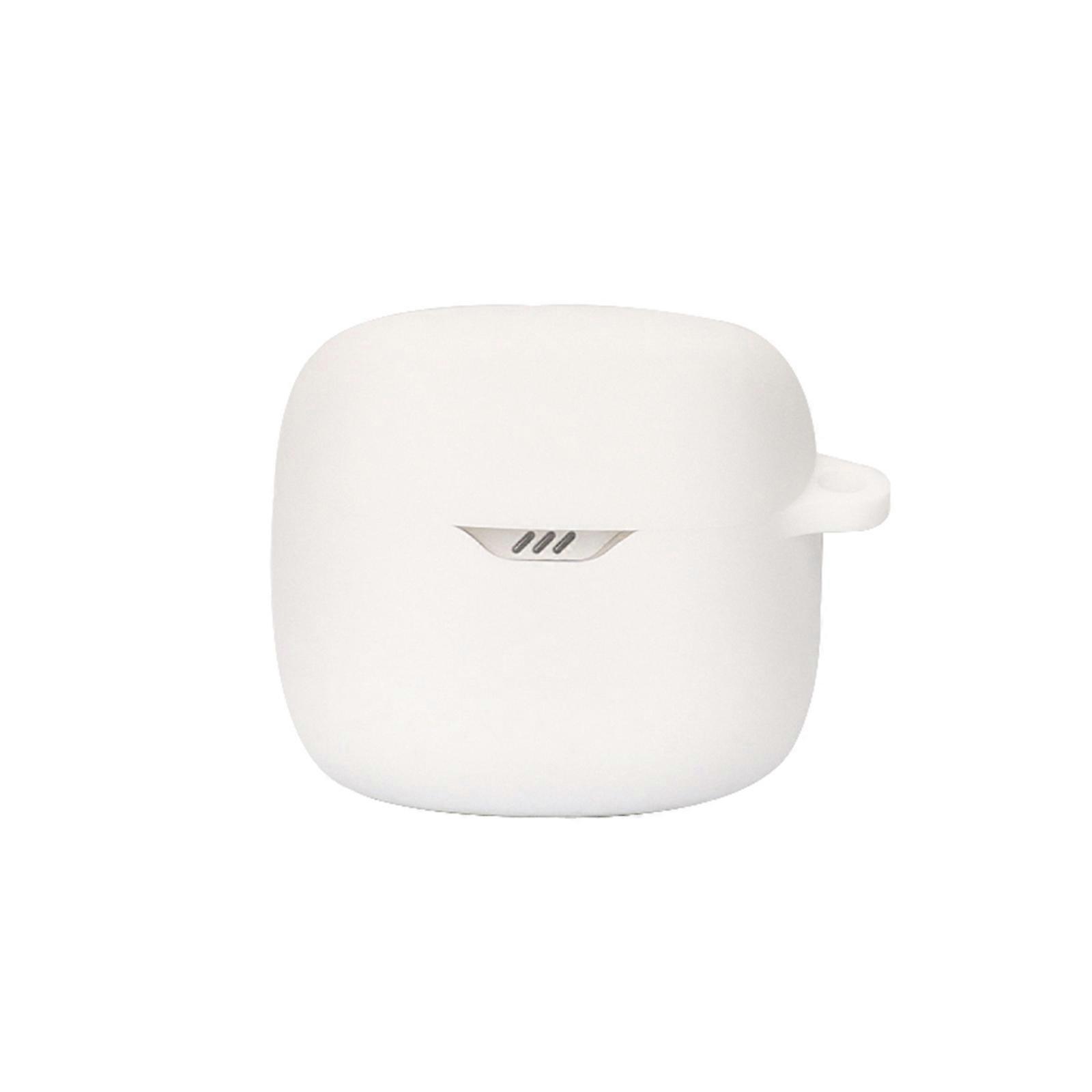 Headphone Shockproof-Housing Skin-friendly Cover for JBL Tune Flex Washable for Shell Protective Non-slip Impact-resista  White