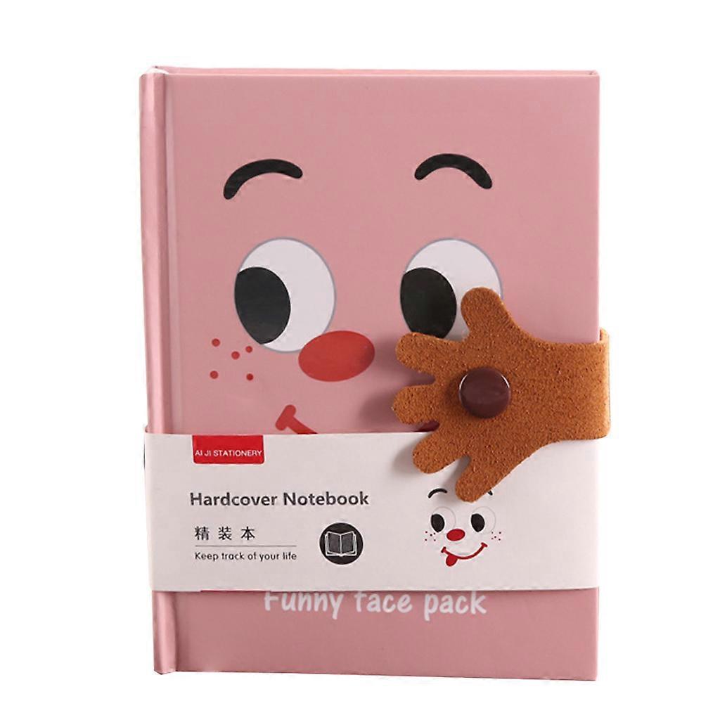 Σημειωματάριο κινουμένων σχεδίων PU δέρμα σημειωματάριο προσωπικό ημερολόγιο σημειωματάριο ταξιδιού ημερολόγιο προσωπικός σχεδιαστής με κορδέλα σελιδοδείκτη πολύχρωμο