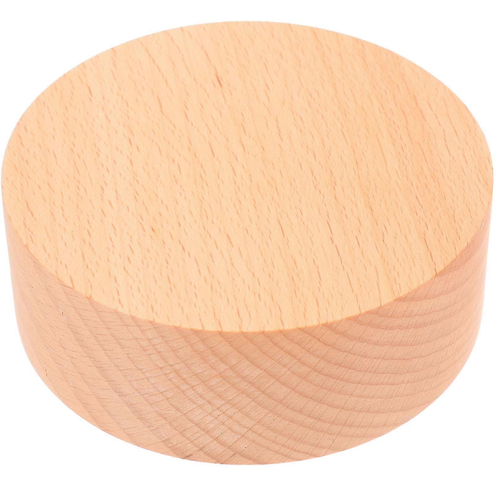 Music Box Base Rotatable DIY Musical Box Base Round Music Box Making Base