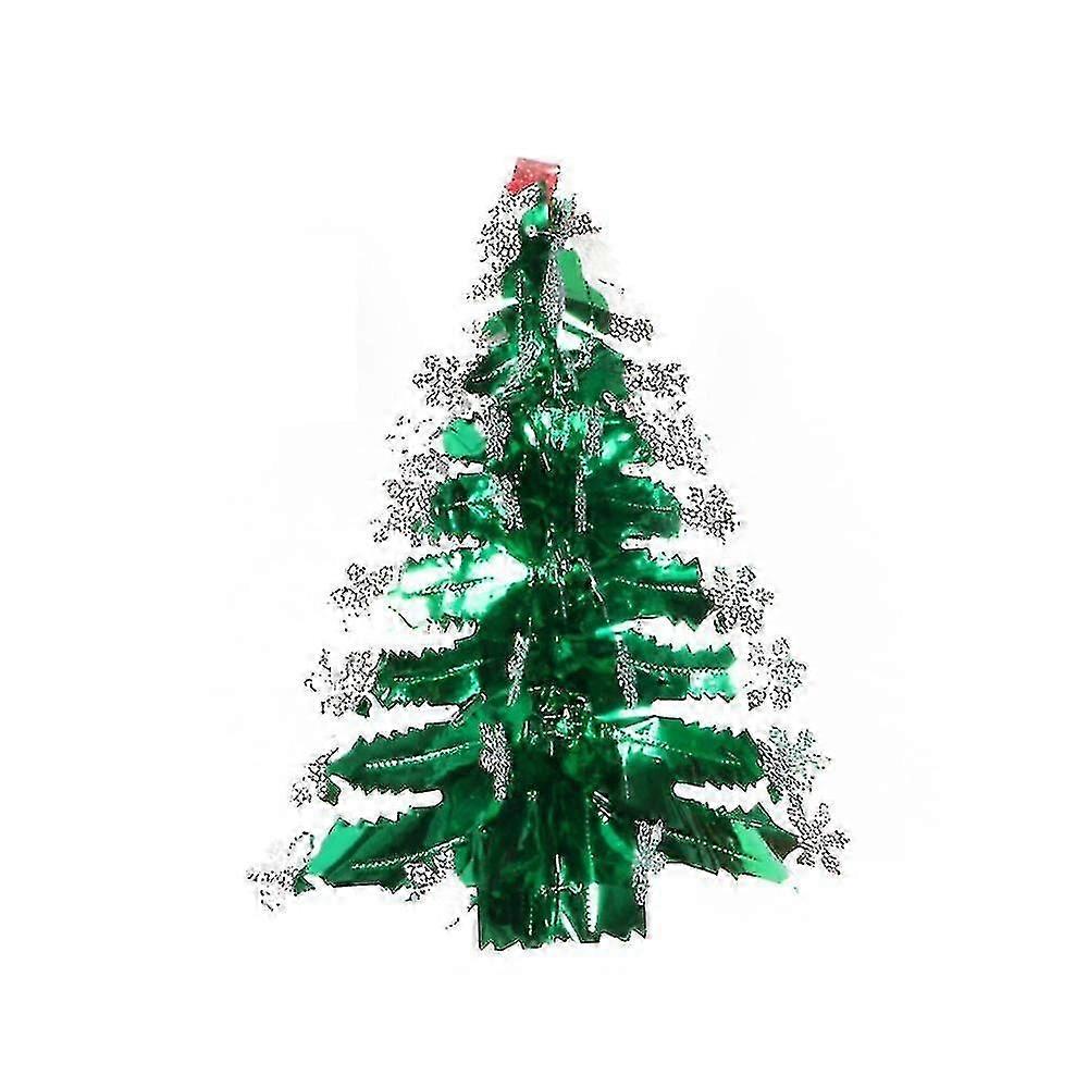 4pcs Christmas Tree Decoration Snowflake Tree Christmas Ornaments