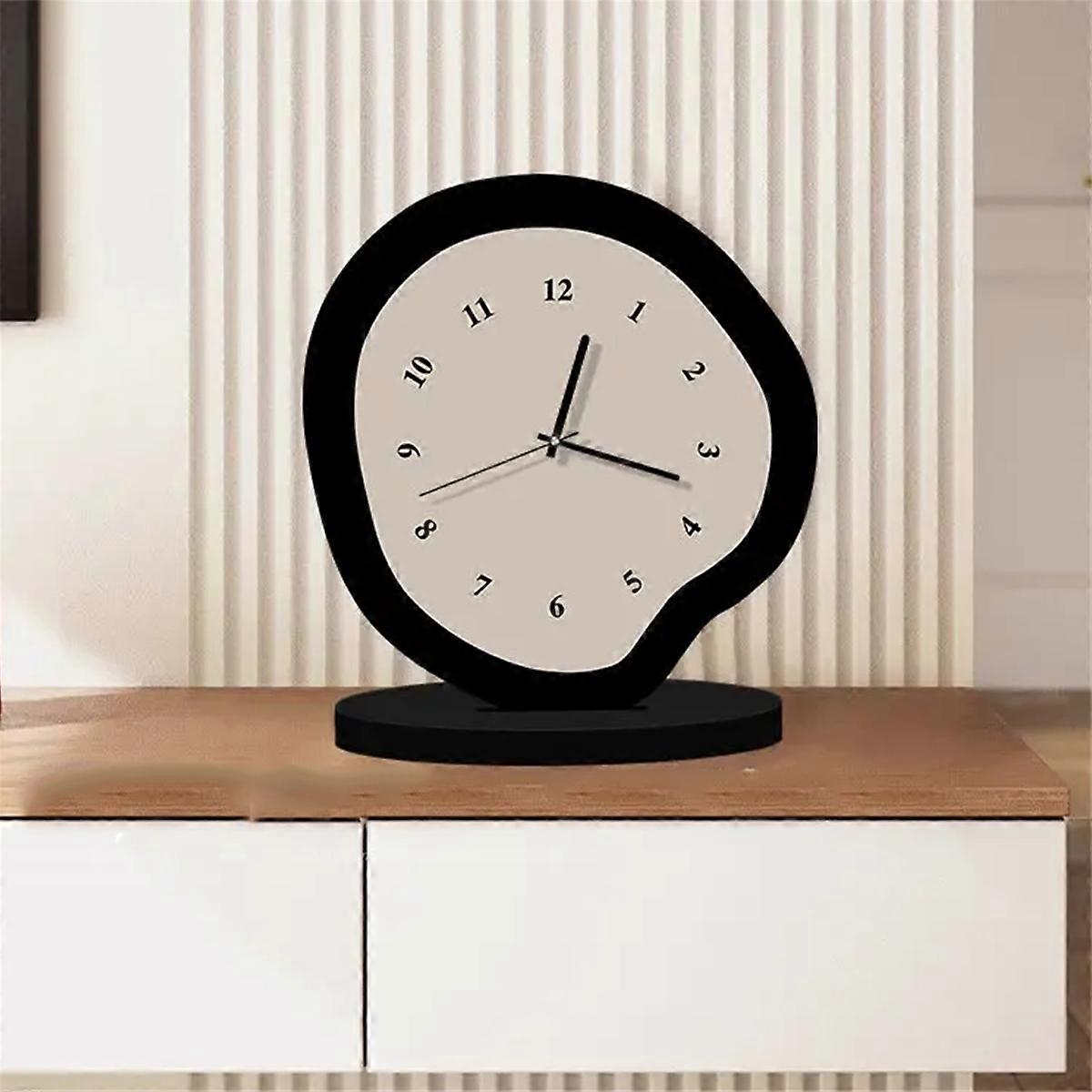 Desktop Clock Personalized Clock Desktop Clock Ornaments Living Room