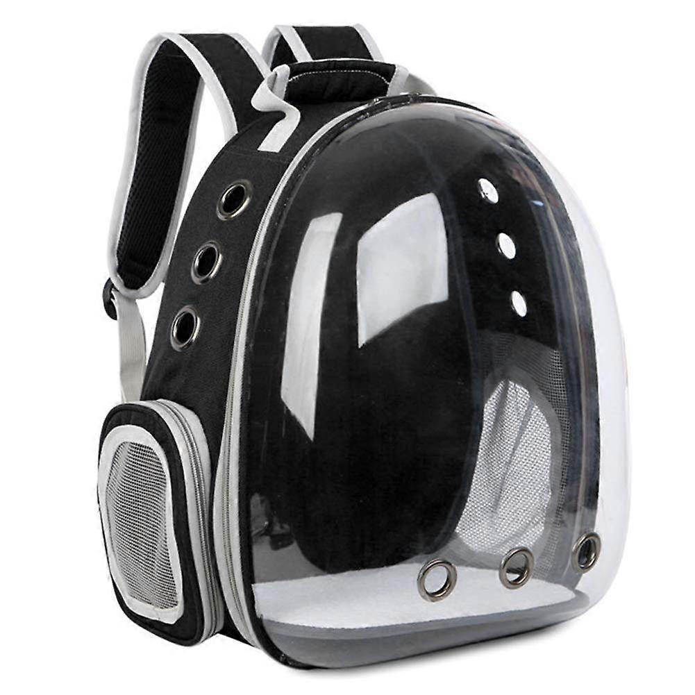 Cat Backpack Carrier with Bubble Window, Small Space Travel Bag for Pets, Durable Capsule Design, Lightweight and Comfortable