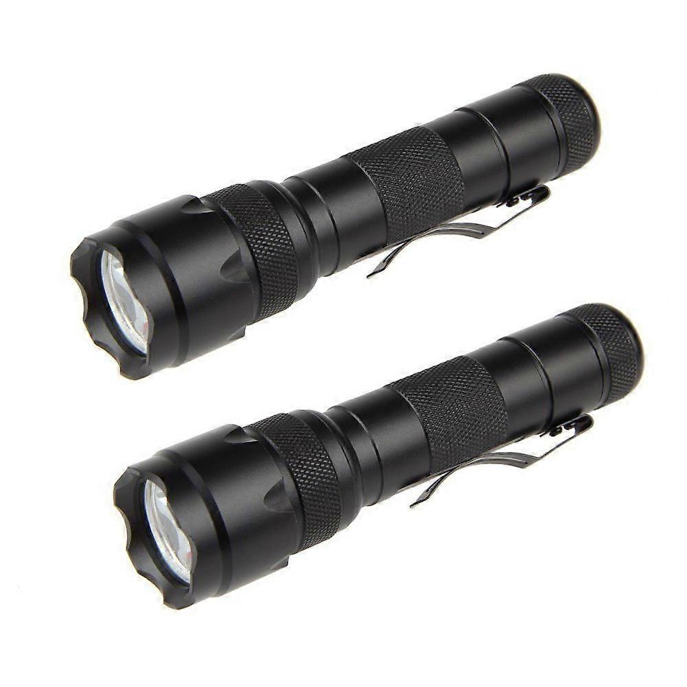 2 Pack Ultra Bright LED Flashlights for Camping and Outdoor Use, Compact Size, Lightweight, Durable Design