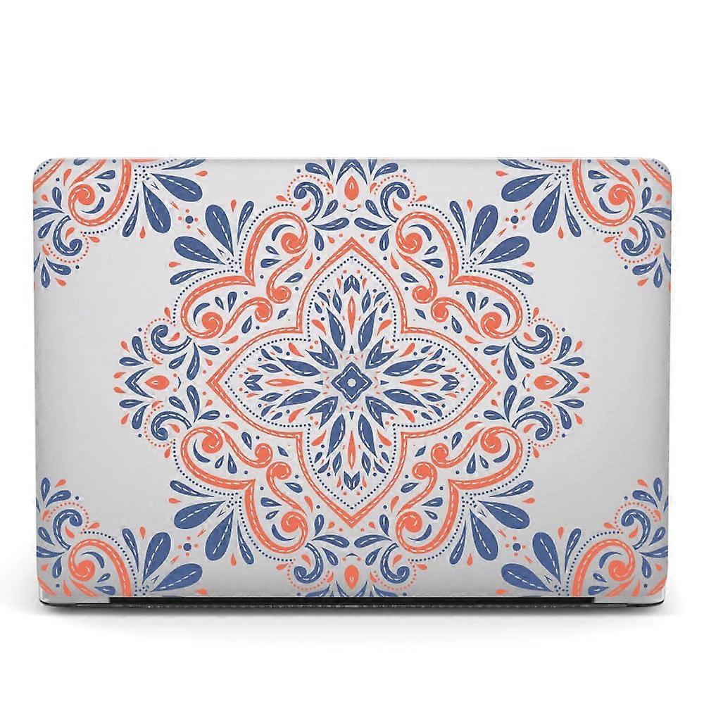 Compatible with MacBook Air 15 Inch Case 2023 2024 A2941 A3114 M2 M3 Hard Shell Plastic Flower Pattern Design