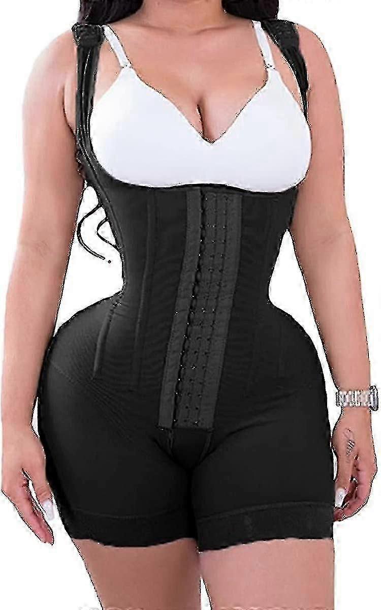 여성용 Shapewear 배 조절 Fajas Colombianas 바디 수트 수술 후 압박 의류 허리 트레이너-ZZY