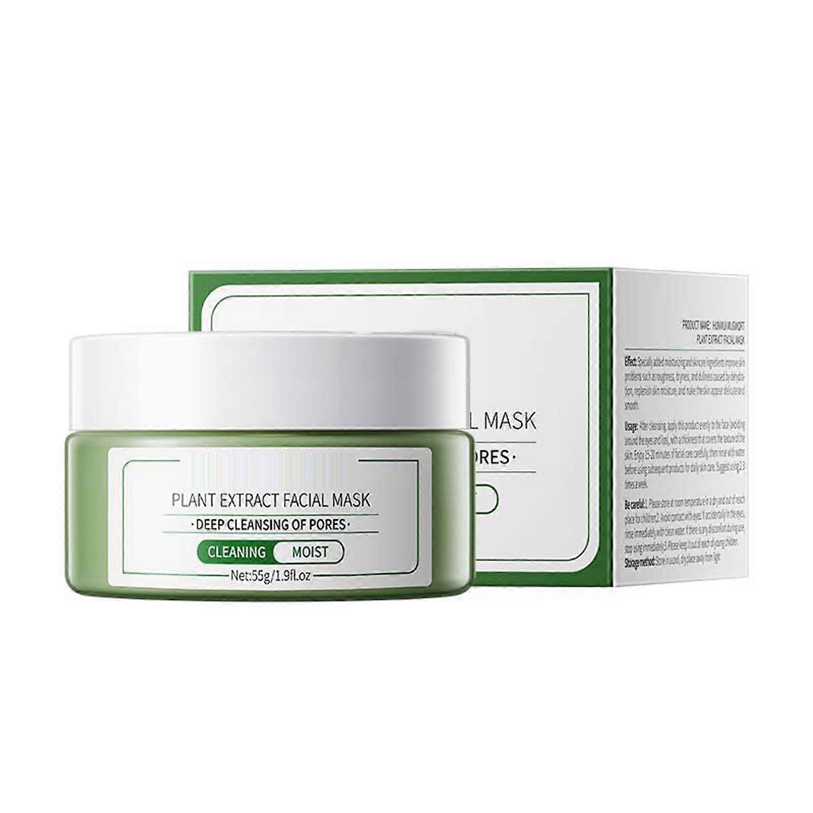 Le masque facial à l’extrait d’artemisia argyi nettoie les points noirs, astringes, les pores, hydrate et tend la peau Sunshine114