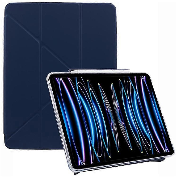 MUTURAL Compatible For iPad Air 13 (2024) / iPad Pro 12.9 (2022) / (2021) / (2020) / (2018) Case Origami Stand Leather Tablet Cove