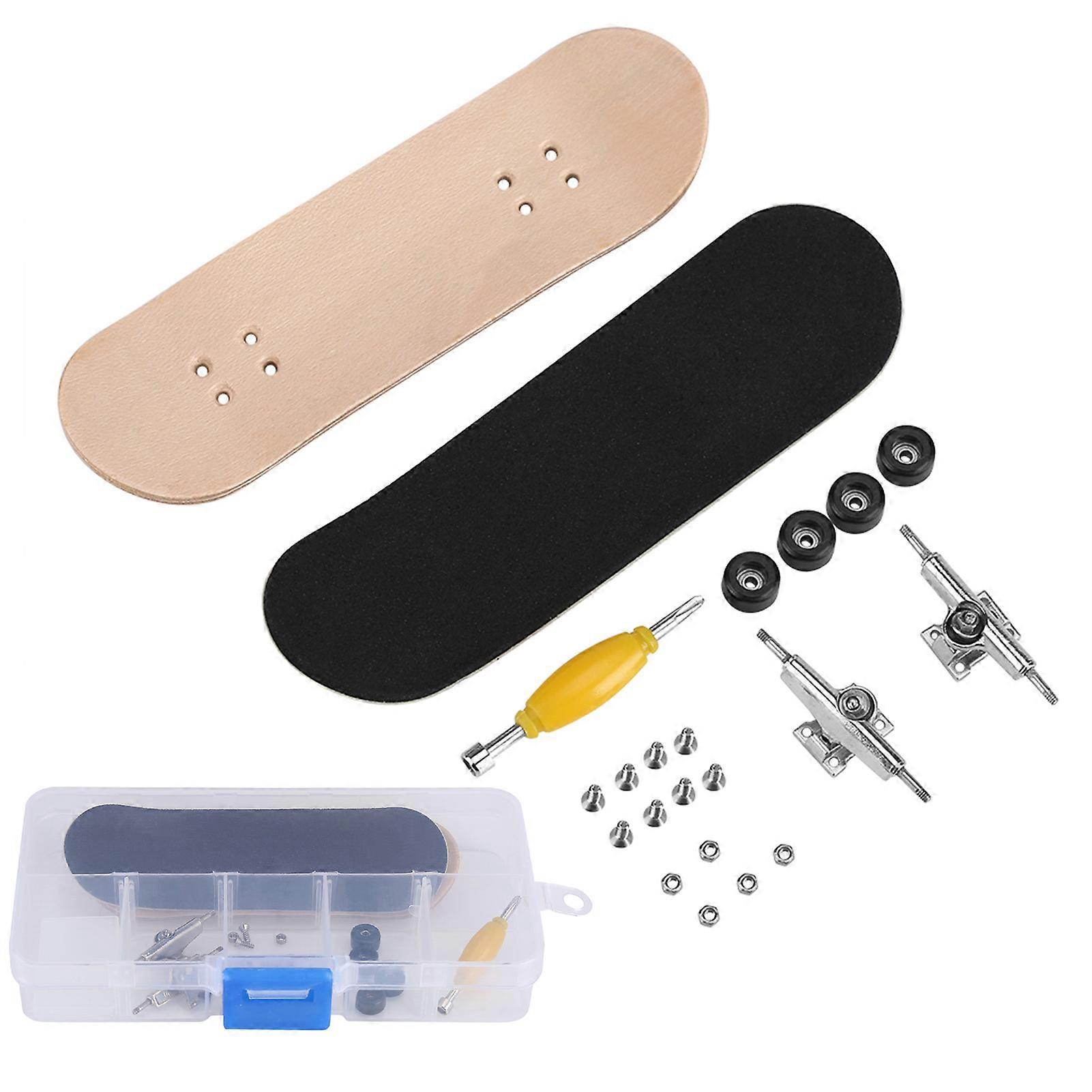 Smooth, Thick, Shallow Concave Finger Skateboard for Trick Practice