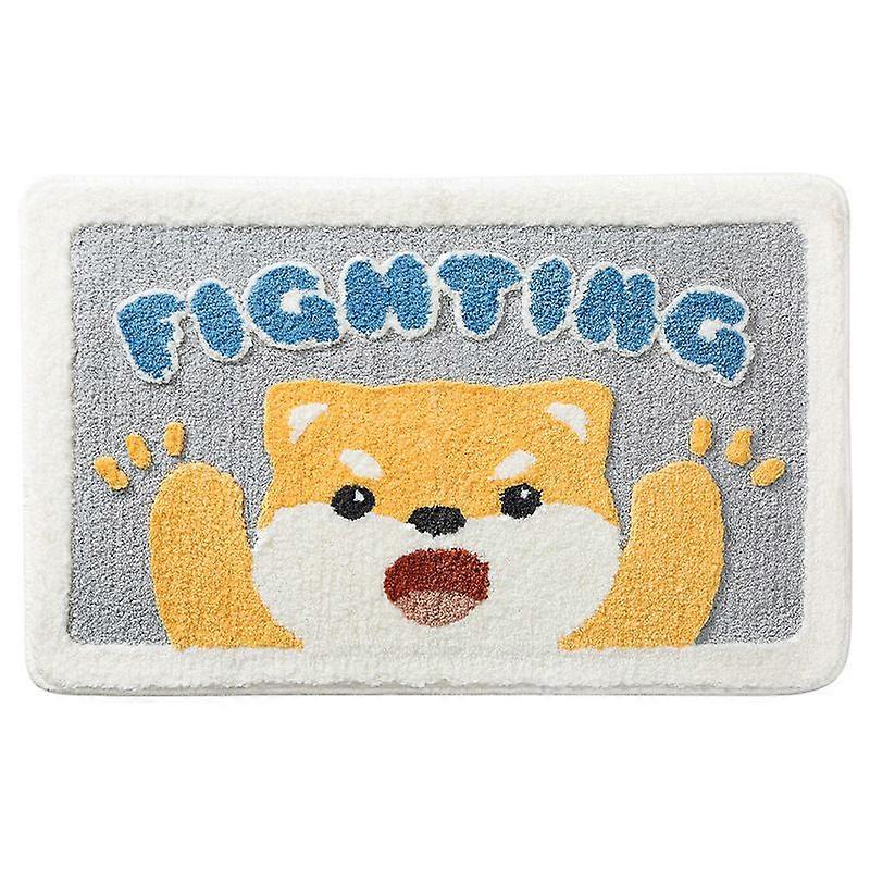 Bath Mat Non-Slip Bathroom Mat, Go, Wangzi 40*60cm