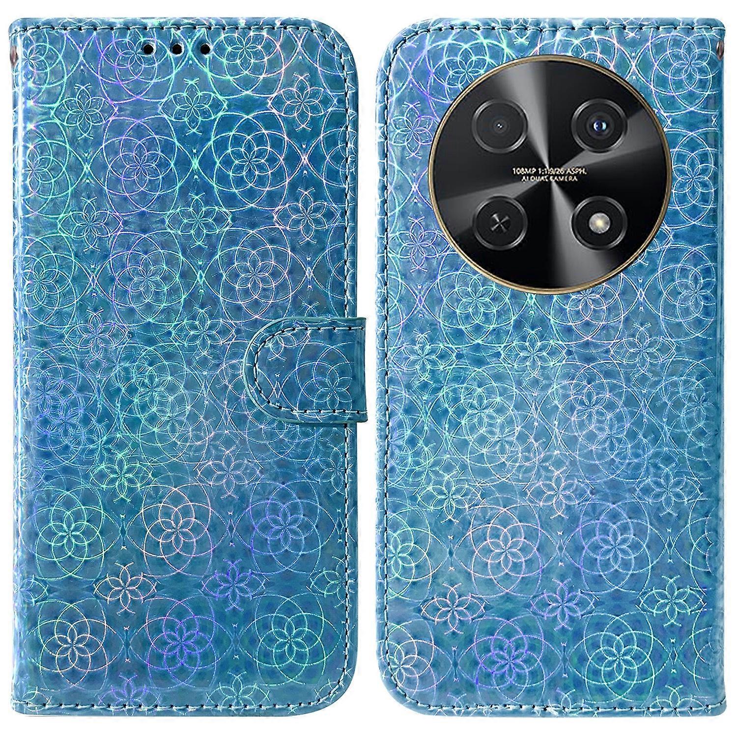 Colorful Magnetic Buckle Leather Phone Case