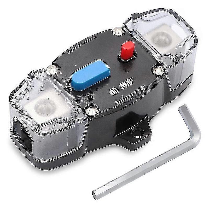 12-48v Dc 60 Amp Circuit Breaker With Manual Reset