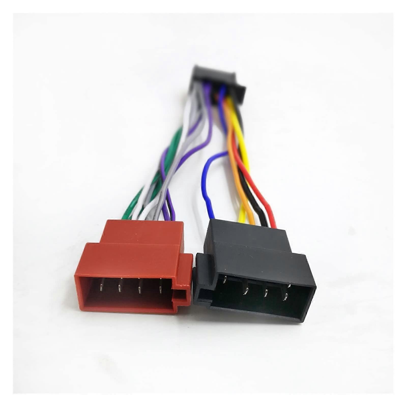 Wiring Harness Adaptor 16Pin Port Compatible with Pio-neer Radio Models M~ni ISO Connector Sensor