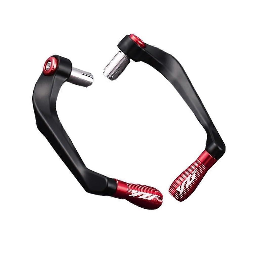 Handguard Motorcycle Handlebar Grips Guard Brake Clutch Lever Protector for Yamaha YZF R6 R1 2005 2006 2007 2008 2009 2010 2011 2012 2013, RedA
