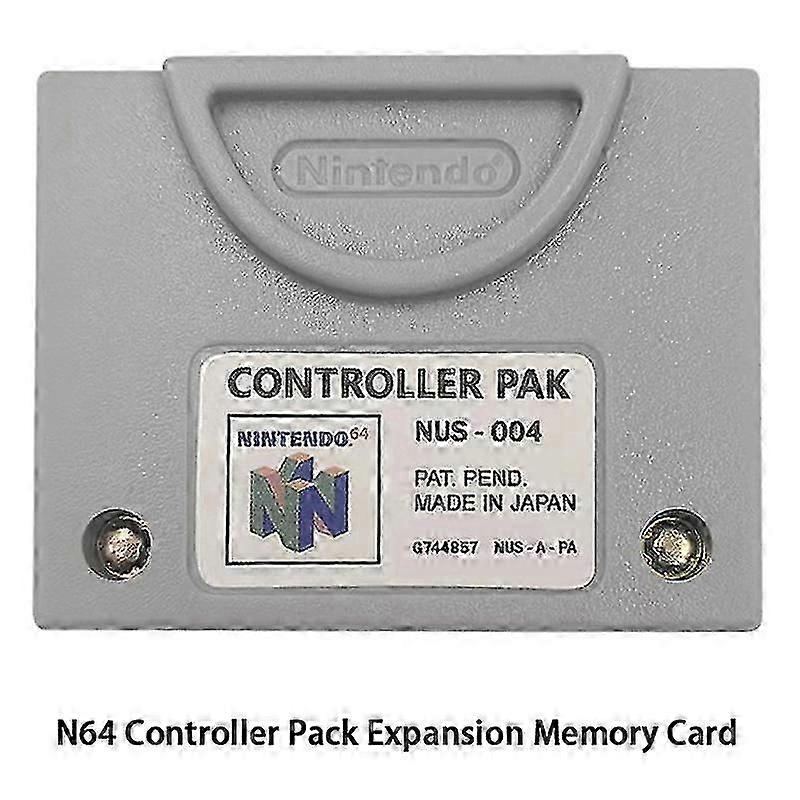 1pc Memory Card  64 Controller N64 Controller Pack Expansion Memory Card